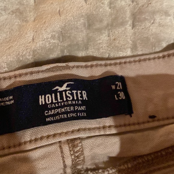 hollister carpenter jeans! beige color - Picture 4 of 4